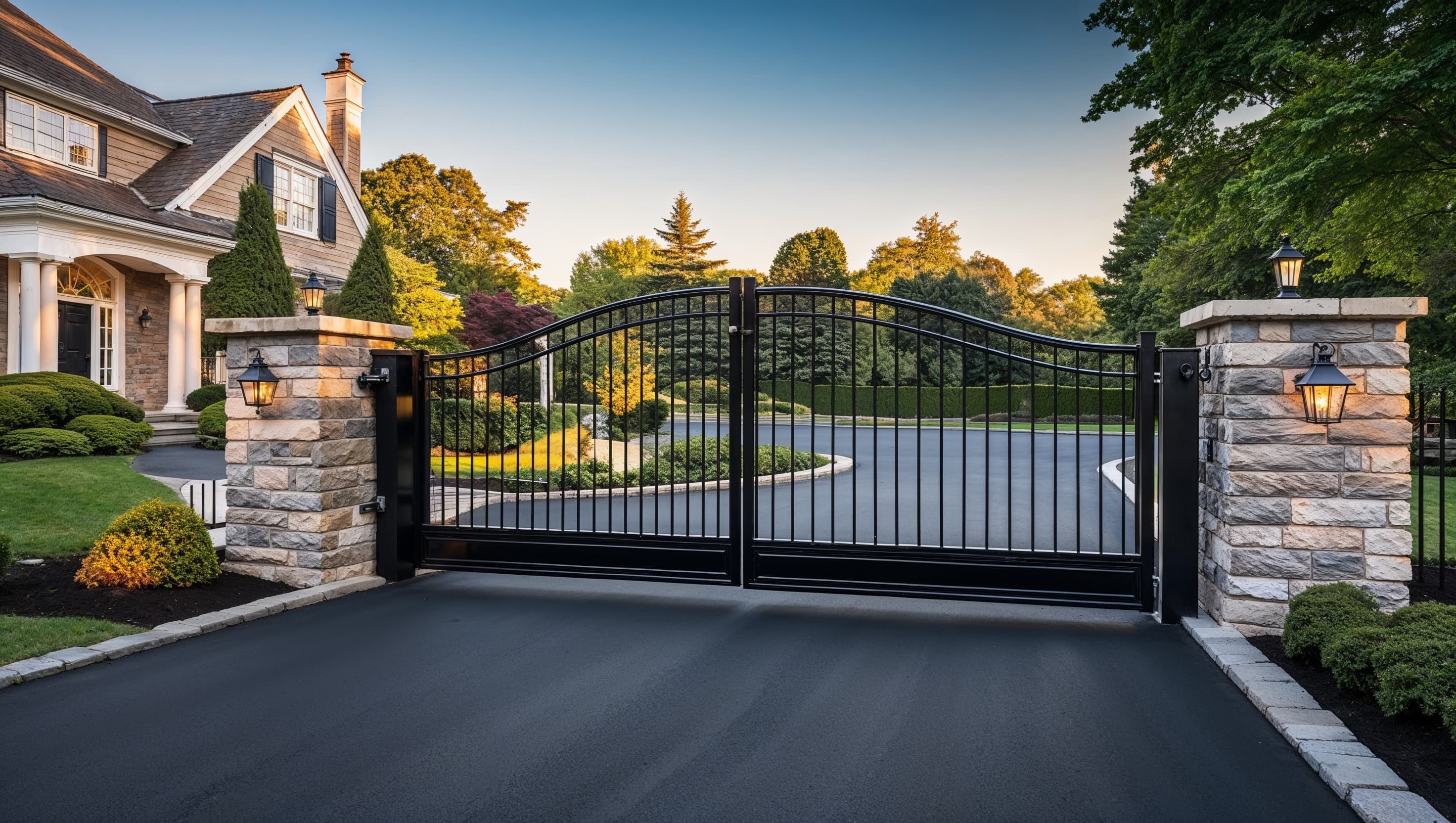 How to Choose the Right Driveway Gate - AR Aluminum Railings